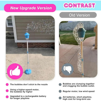 Outdoor Automatic Bubble Maker Lithium