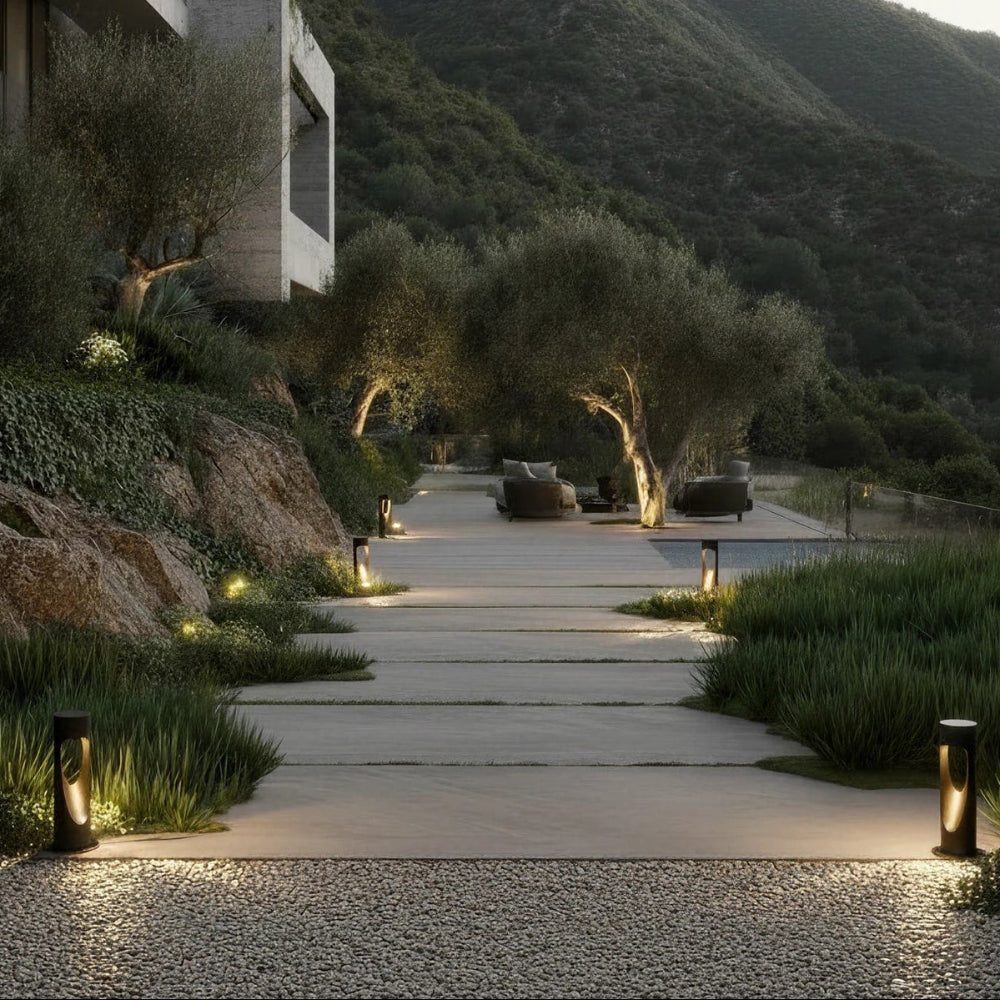 Outdoor Floor Lamp Weather Resistant LED