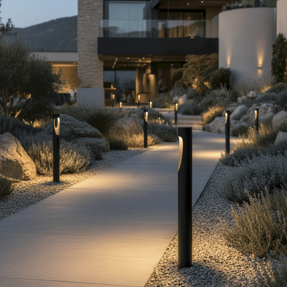 Outdoor Floor Lamp Weather Resistant LED