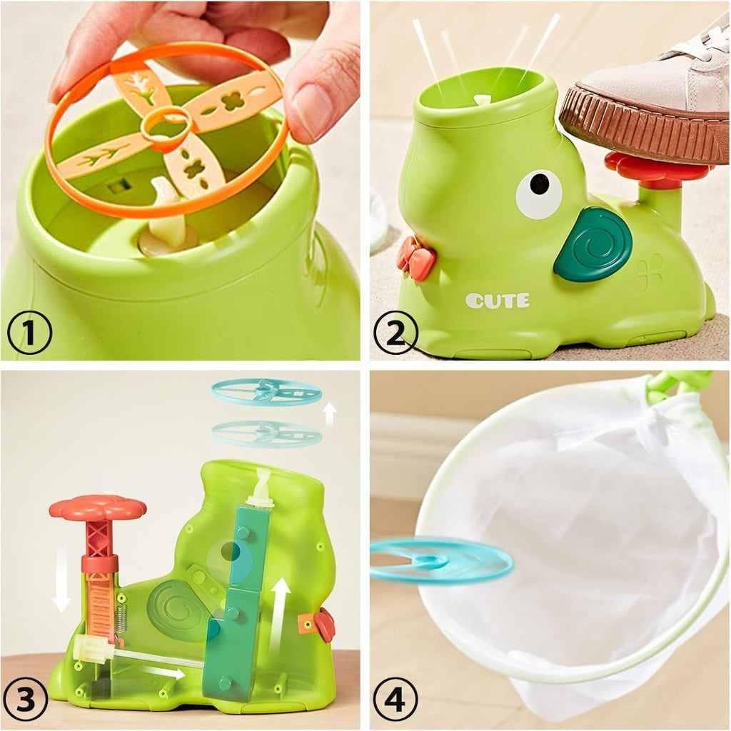 Outdoor Play Equipment Flying Disc Launcher