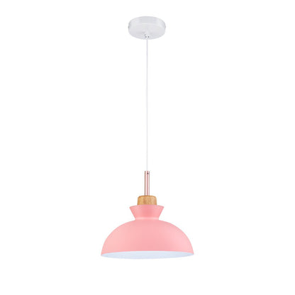 Modern Single Pendant Dome Light
