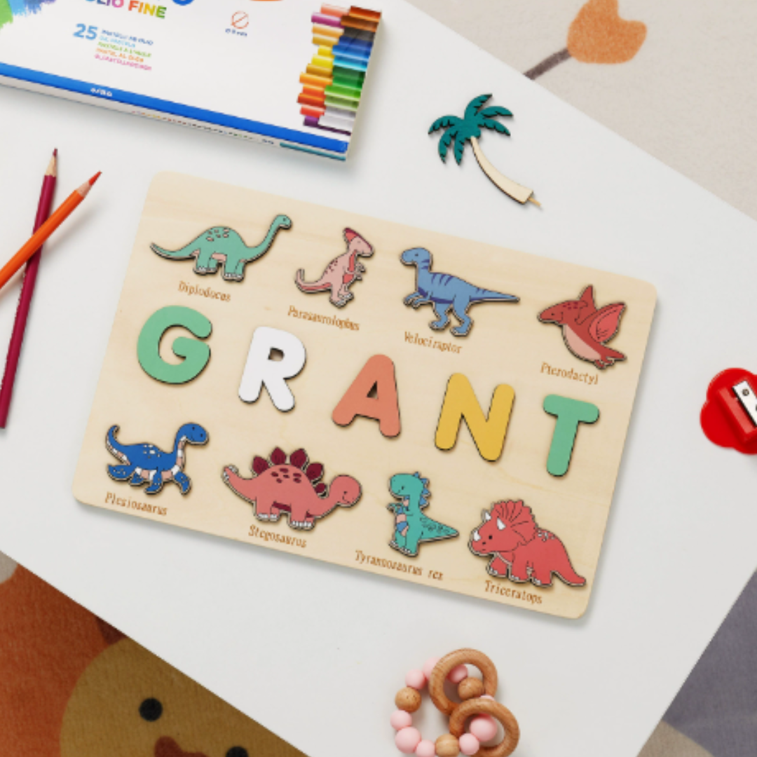 Personalized Puzzle Educational Toy Toddlers