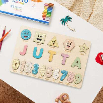 Personalized Puzzle Educational Toy Toddlers