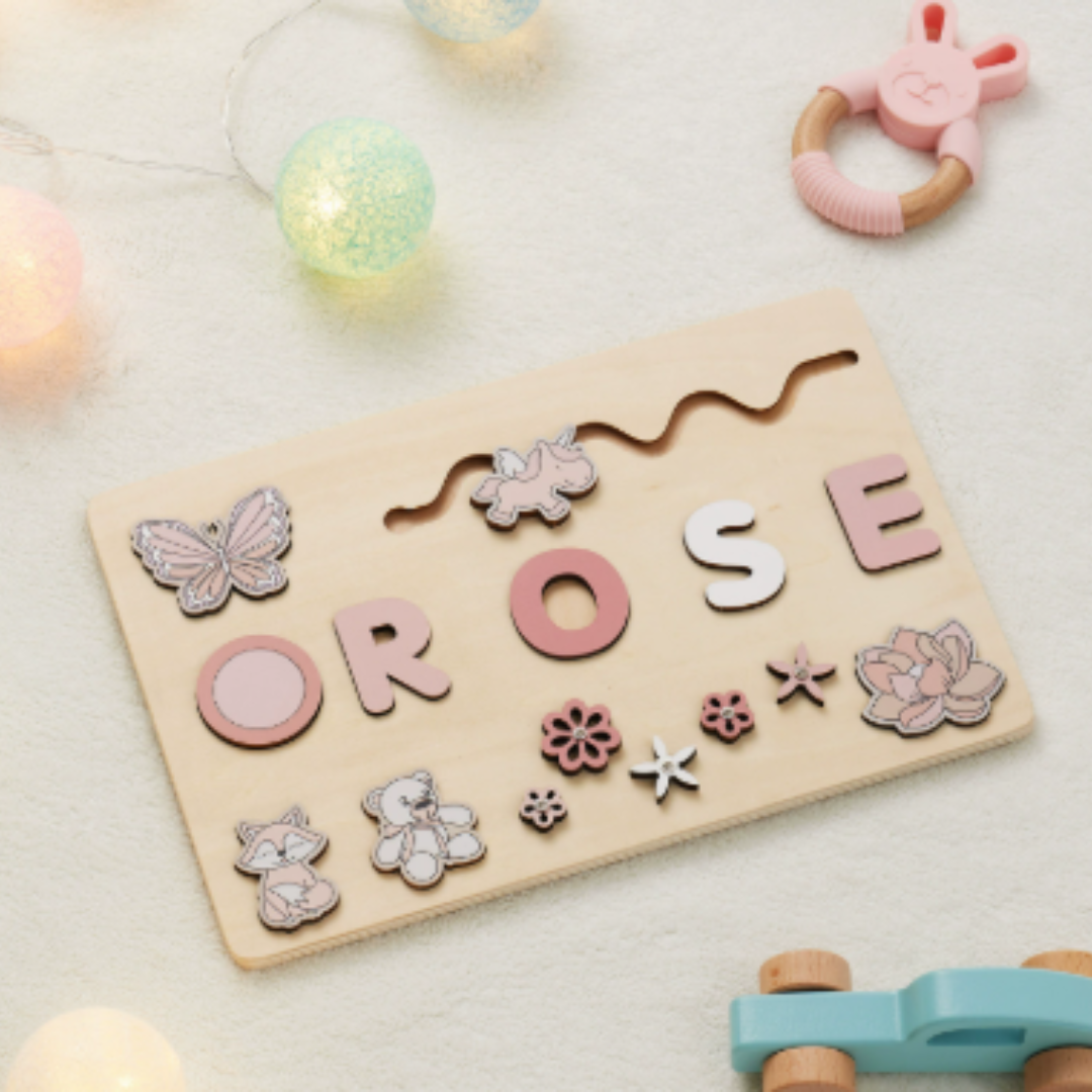 Personalized Puzzle Educational Toy Toddlers
