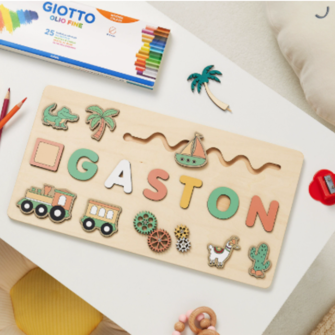 Personalized Puzzle Educational Toy Toddlers