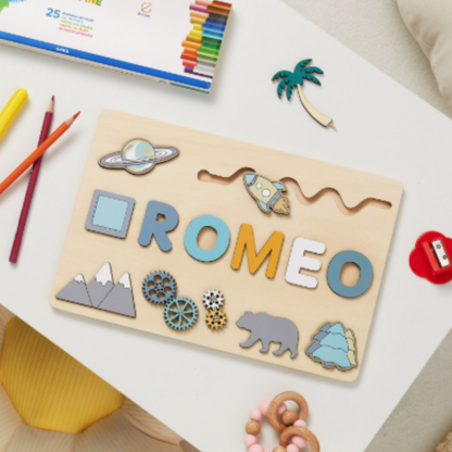 Personalized Puzzle Educational Toy Toddlers