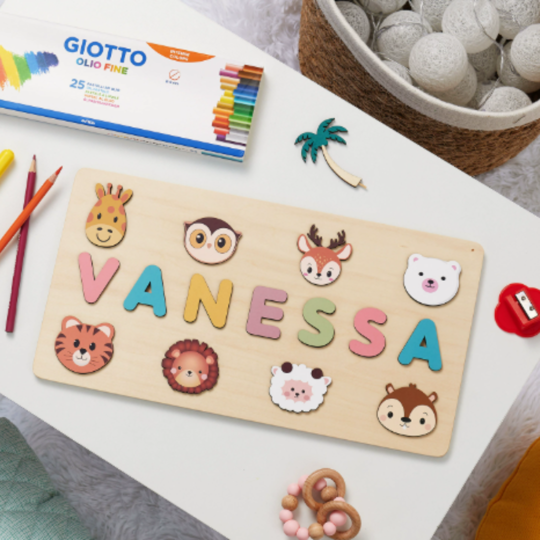 Personalized Puzzle Educational Toy Toddlers