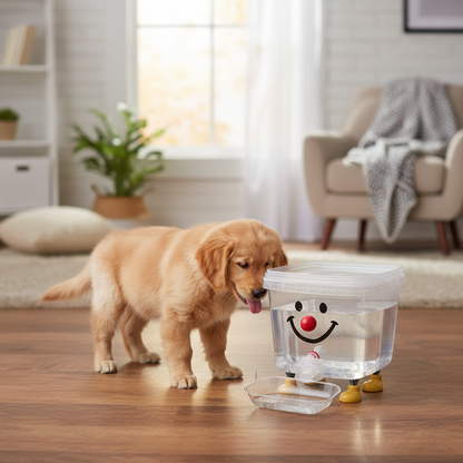 Pet Water Dispenser Fun Design Easy Access