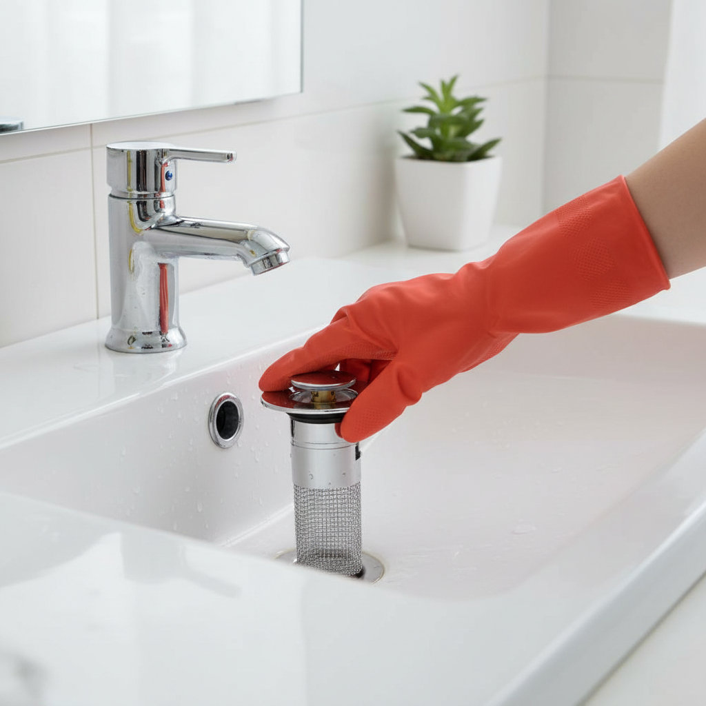 Pop Up Sink Stopper Drain Cover Easy