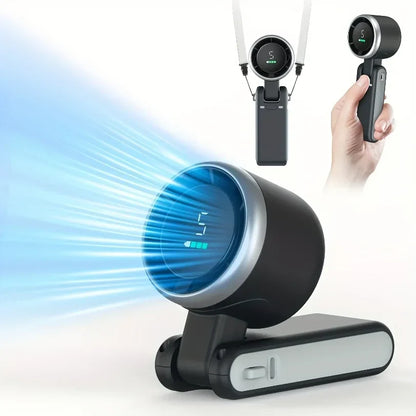 Portable Fan Neck Handheld Rechargeable Clip