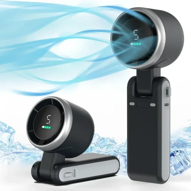 Portable Fan Neck Handheld Rechargeable Clip