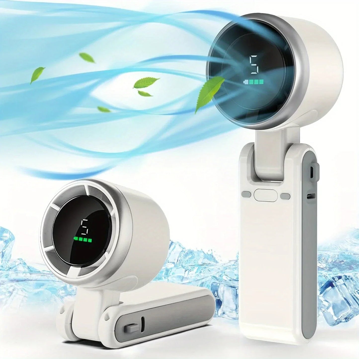 Portable Fan Neck Handheld Rechargeable Clip