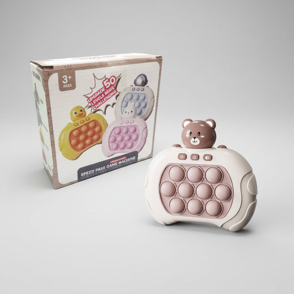 Portable Game Console Pop It Reflex Game