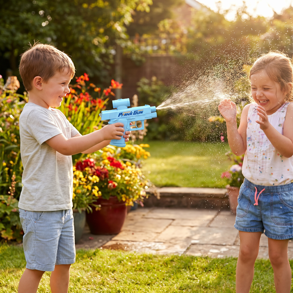 Prank Water Gun Kids Toy Double Sided