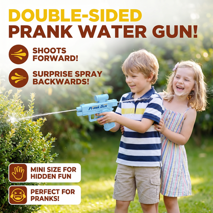 Prank Water Gun Kids Toy Double Sided