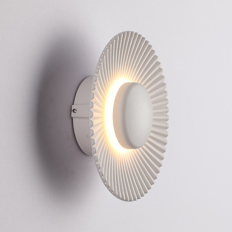 Hasna Sunray Wall Lamp Modern Metallic Sun