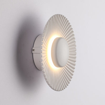 Hasna Sunray Wall Lamp Modern Metallic Sun