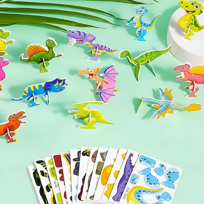 Kids 3D Cartoon Puzzle Set Animal