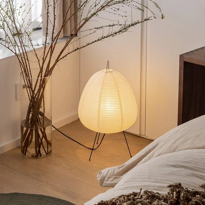 Japanese Rice Paper Table Lamp Minimalist