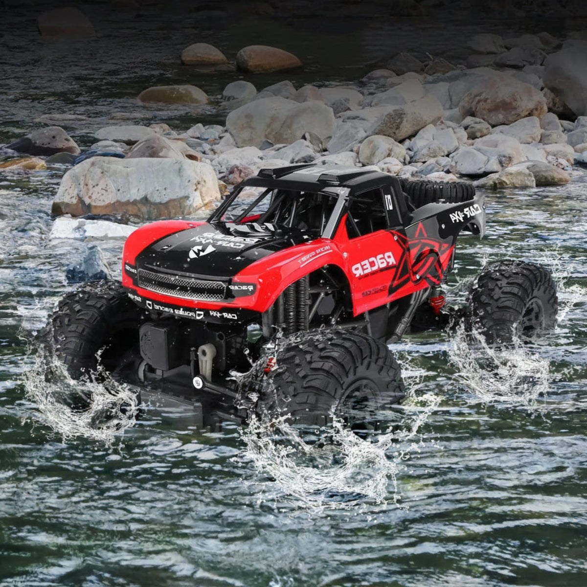 Remote Control Monster Truck Amphibious All