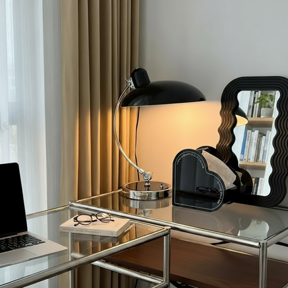 Scandiarc Table Lamp Bauhaus Inspired Curved