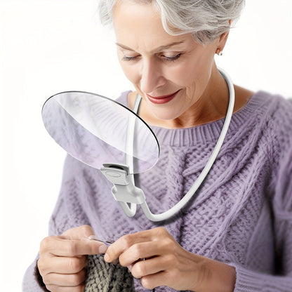 Round Adjustable Magnifying Lens Reading