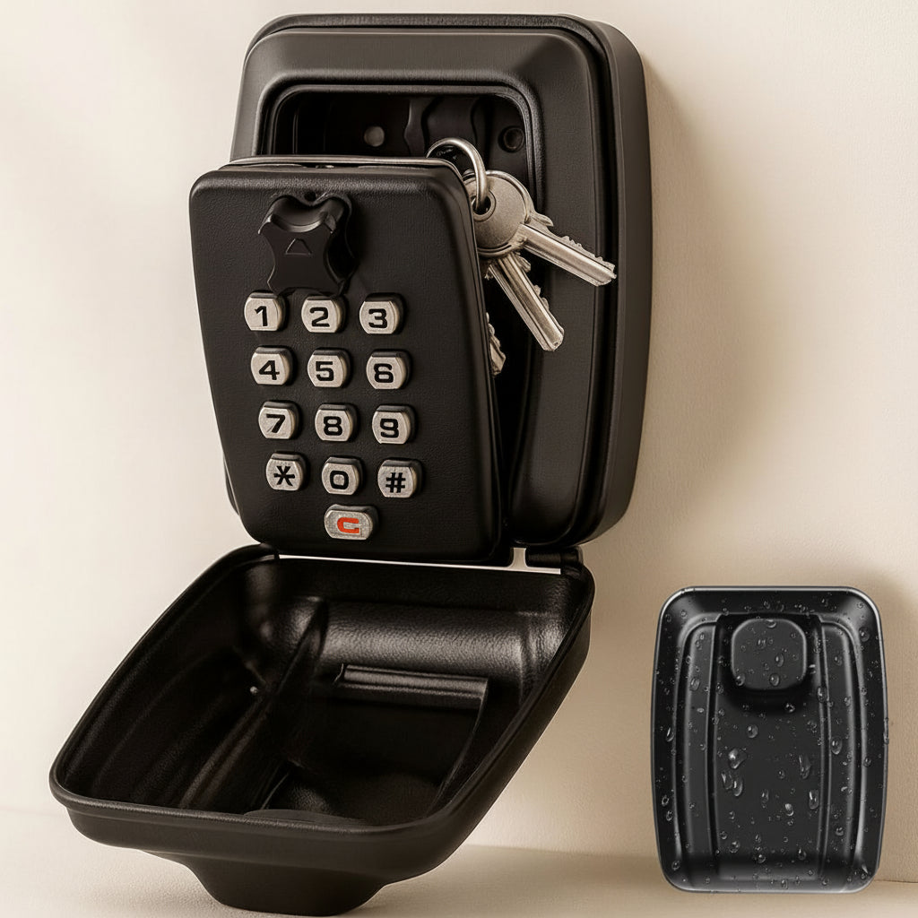 Key Lock Box Wall Mounted Outdoor Waterproof
