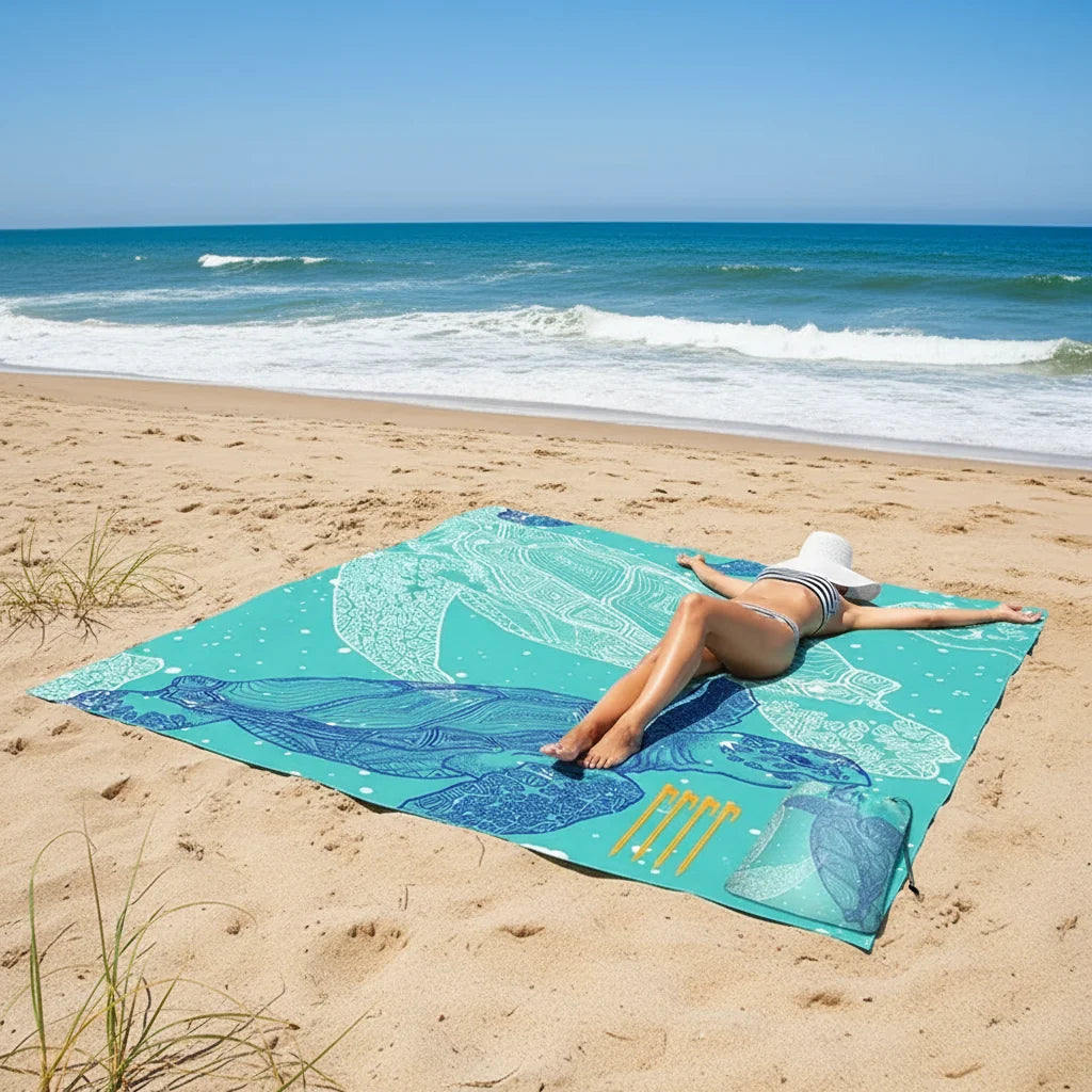 Sandproof Beach Blanket Outdoor Travel