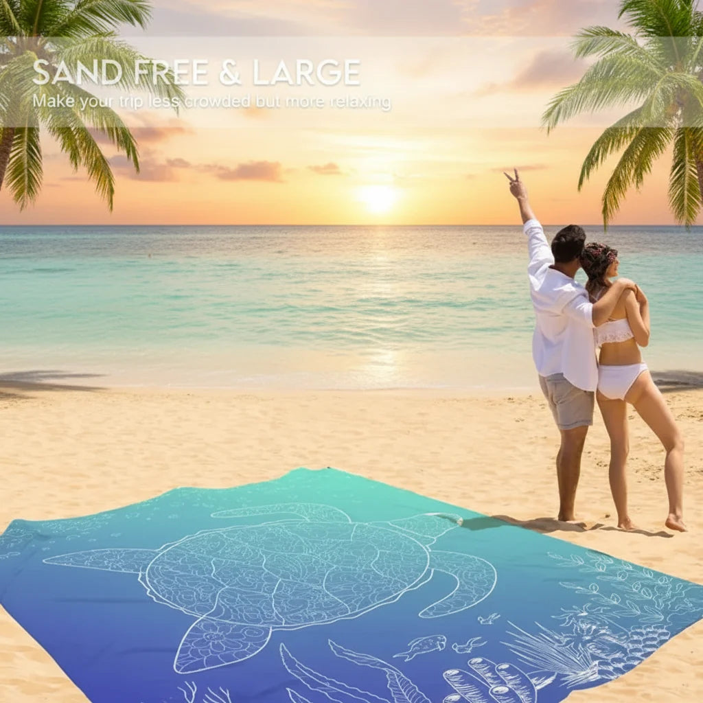 Sandproof Beach Blanket Outdoor Travel