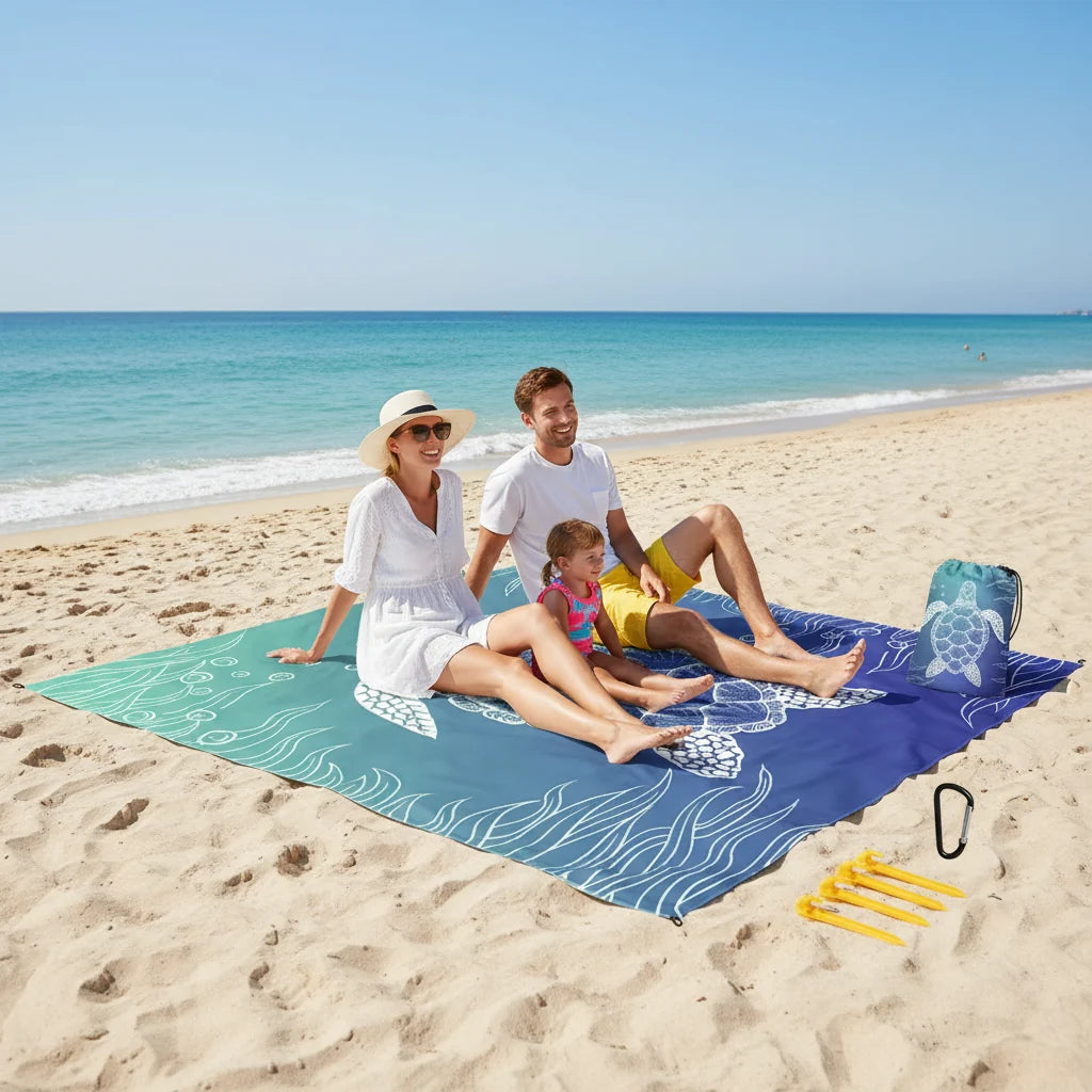 Sandproof Beach Blanket Outdoor Travel