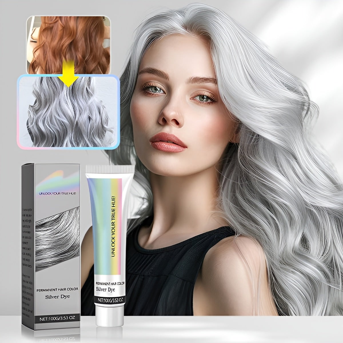 Semi Permanent Hair Color Cream Salon