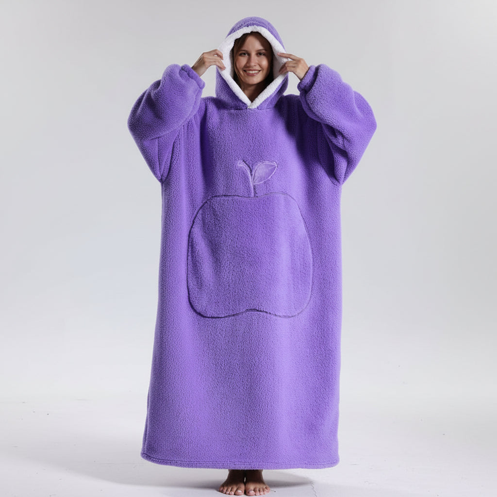 Snuggie Wearable Blanket Hooded Cozy Winter
