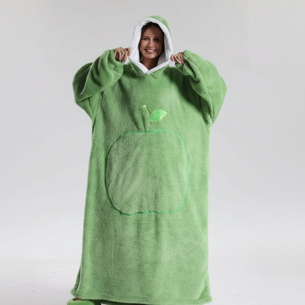 Snuggie Wearable Blanket Hooded Cozy Winter