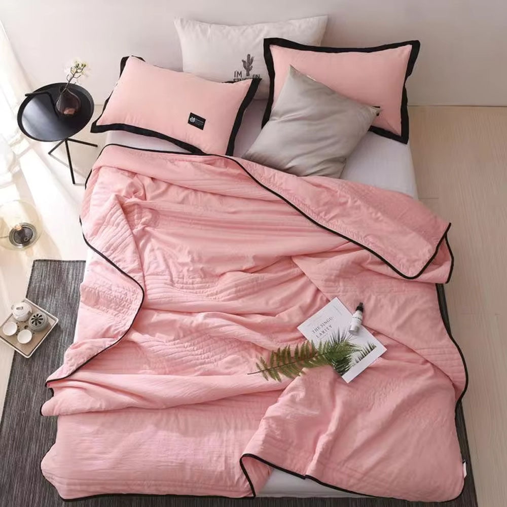 Soft Summer Cooling Blanket Gentle Skin Bed