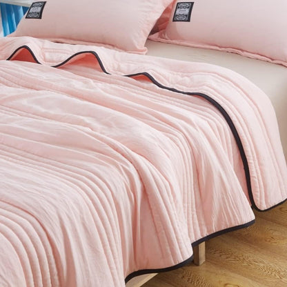 Soft Summer Cooling Blanket Gentle Skin Bed