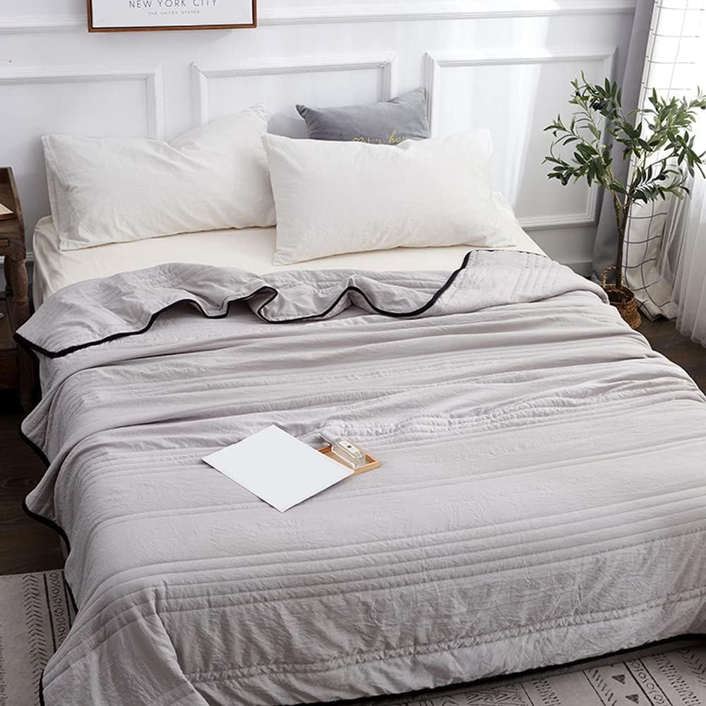 Soft Summer Cooling Blanket Gentle Skin Bed