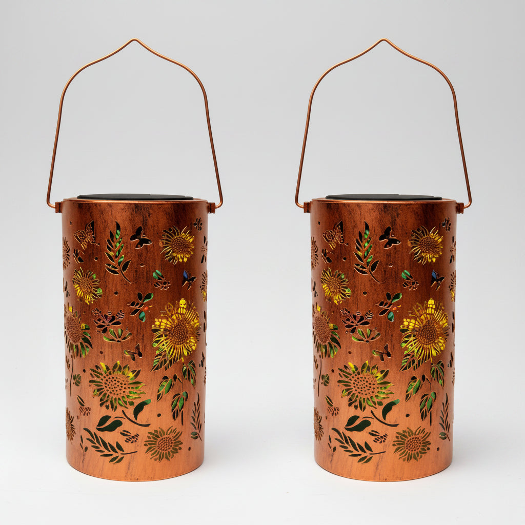 Solar Powered Outdoor Lantern Decorative