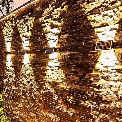 Solar Powered Outdoor Lighting Wall Garden