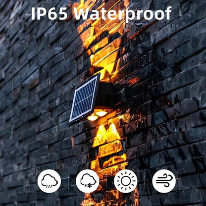 Solar Powered Outdoor Lighting Wall Garden