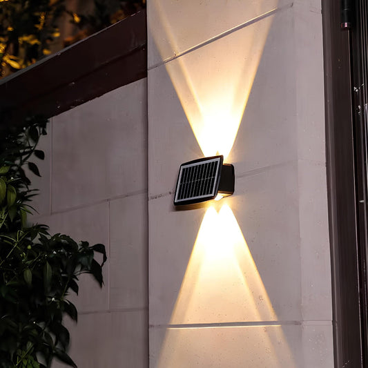 Solar Powered Outdoor Lighting Wall Garden