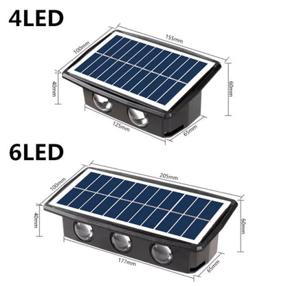 Solar Powered Outdoor Lighting Wall Garden
