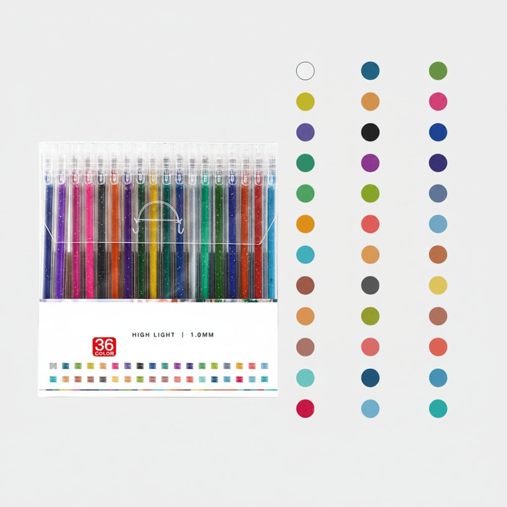 Sparkle Gel Pens Glitter Writing Creative