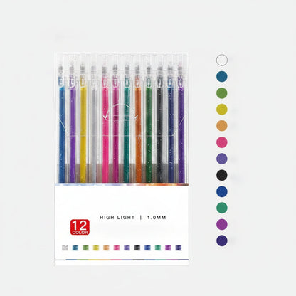 Sparkle Gel Pens Glitter Writing Creative
