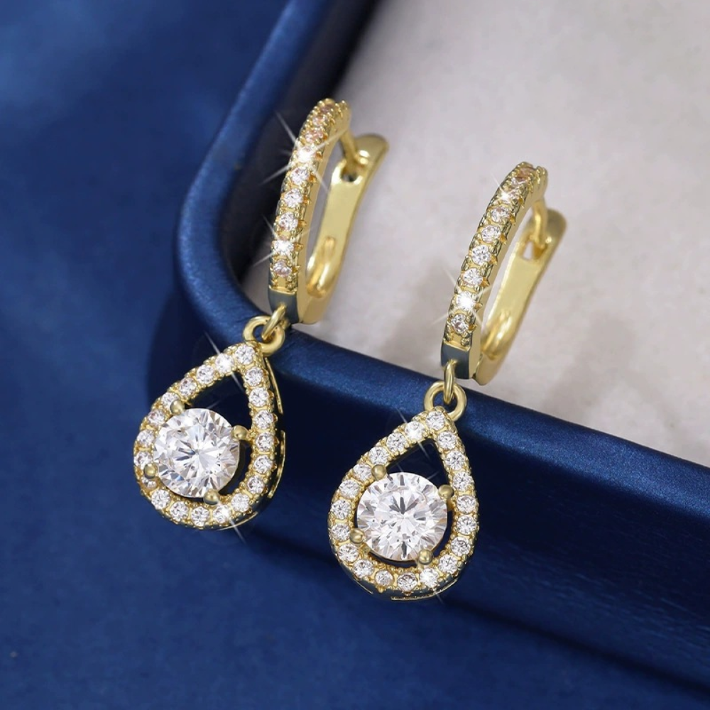 Dangle Earrings Hoop Earrings Teardrop