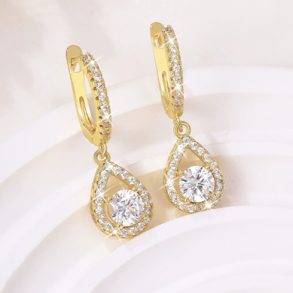Dangle Earrings Hoop Earrings Teardrop