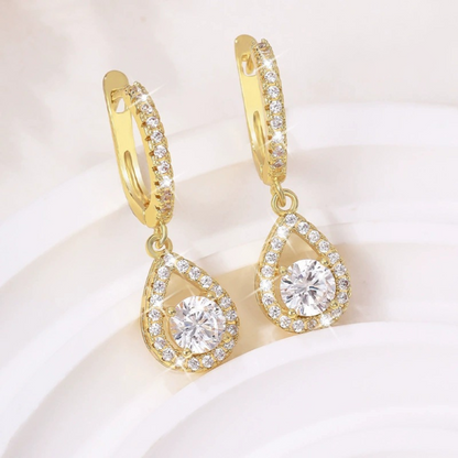 Dangle Earrings Hoop Earrings Teardrop