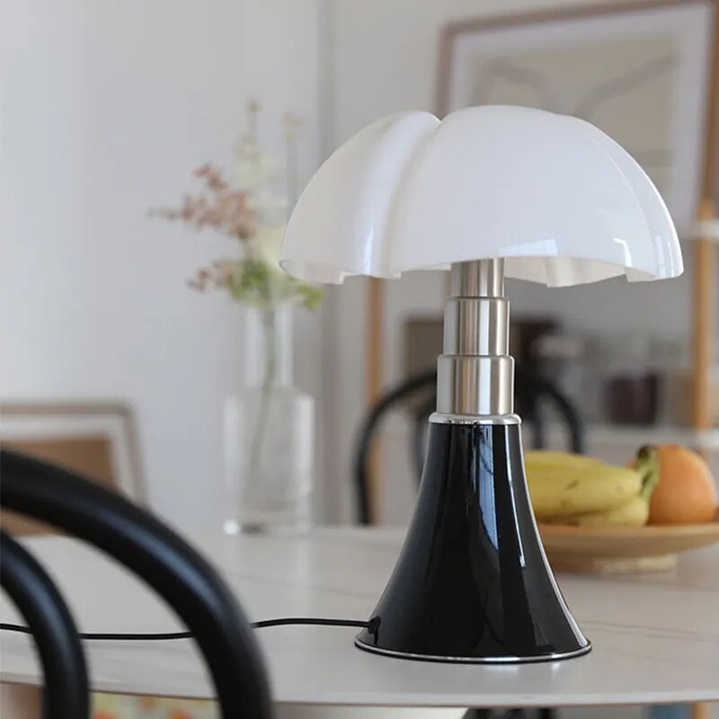 Table Lamp Flower Dimmable Adjustable Steel