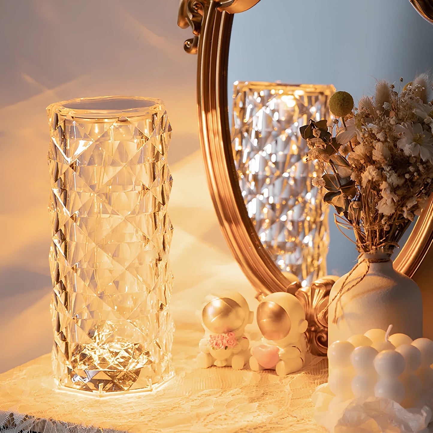 Table Lamp Touch Control Modern Dimmable