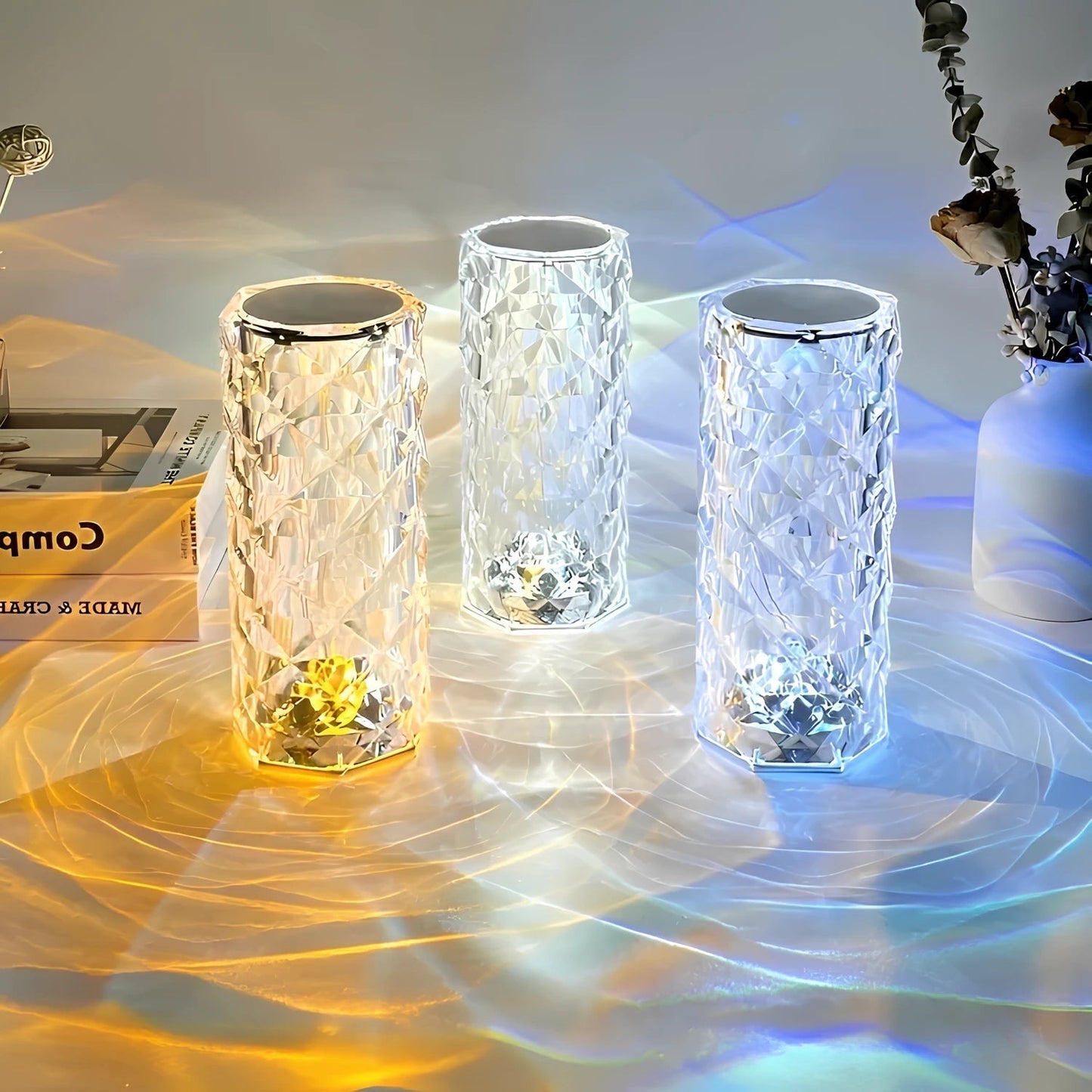 Table Lamp Touch Control Modern Dimmable