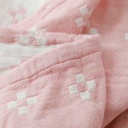 Throw Blanket Cotton Blanket Fluffy